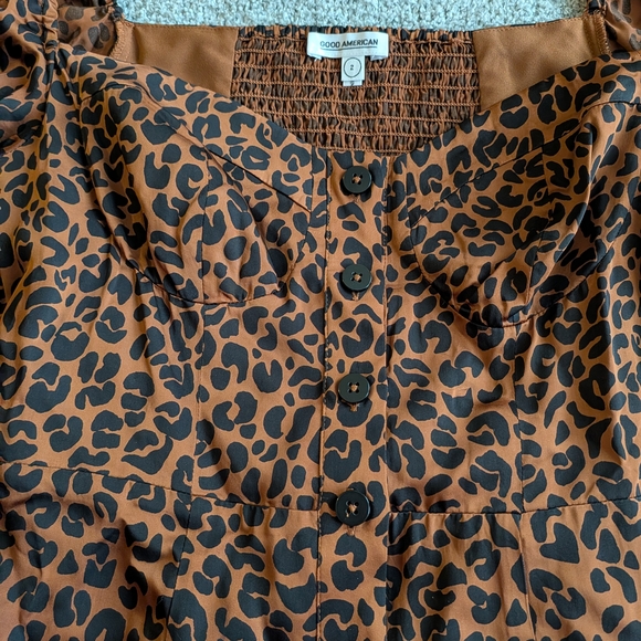 Good American Brown Leopard Print Dress - Picture 8 of 12